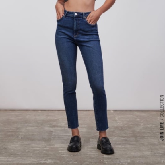Zara ZW THE '80S SKINNY JEANS - Blue